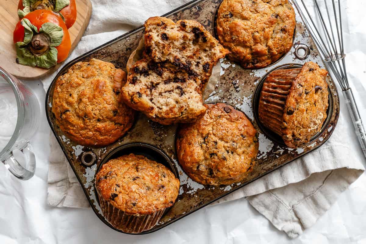 Easy Persimmon Muffins