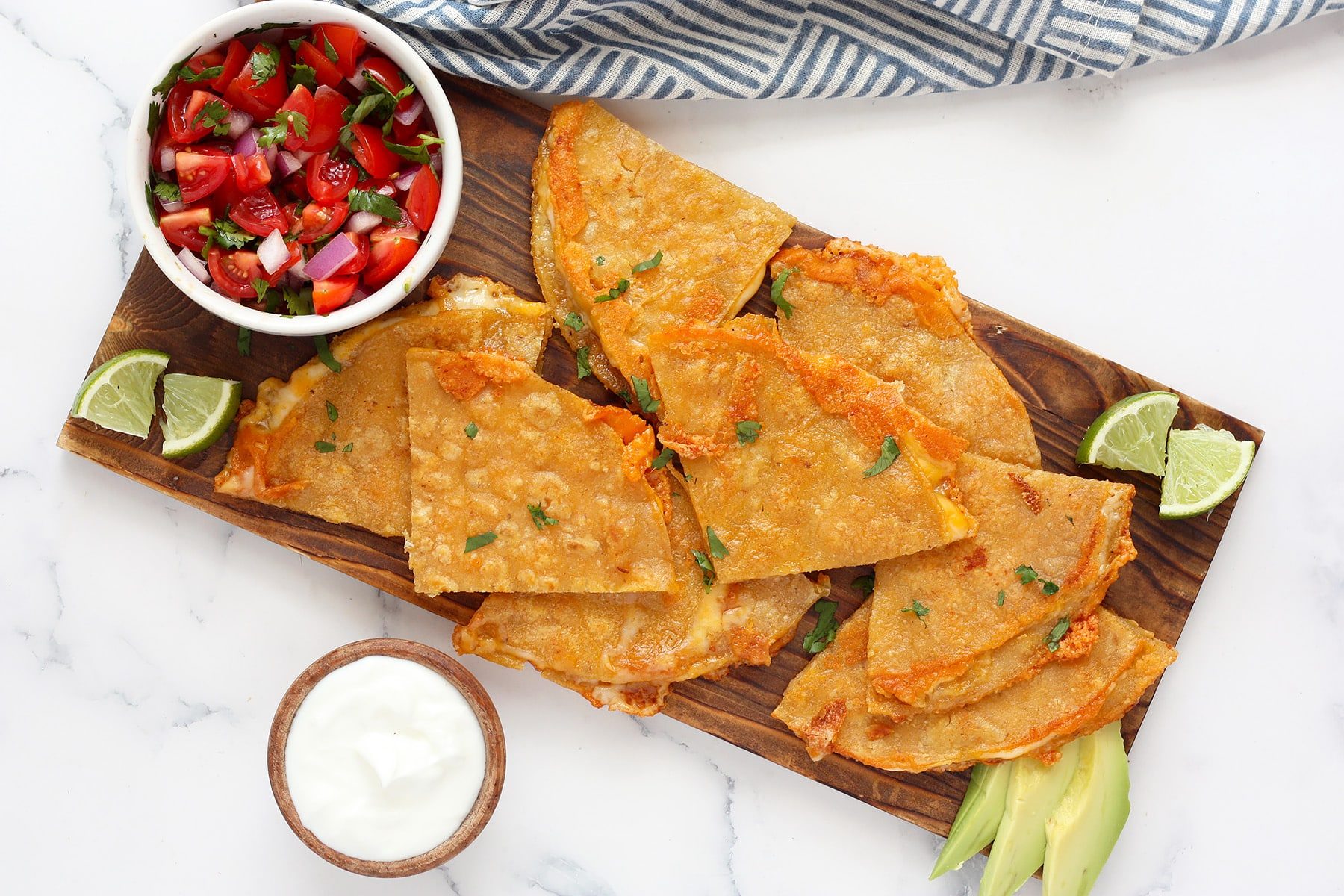 Corn Tortilla Quesadillas