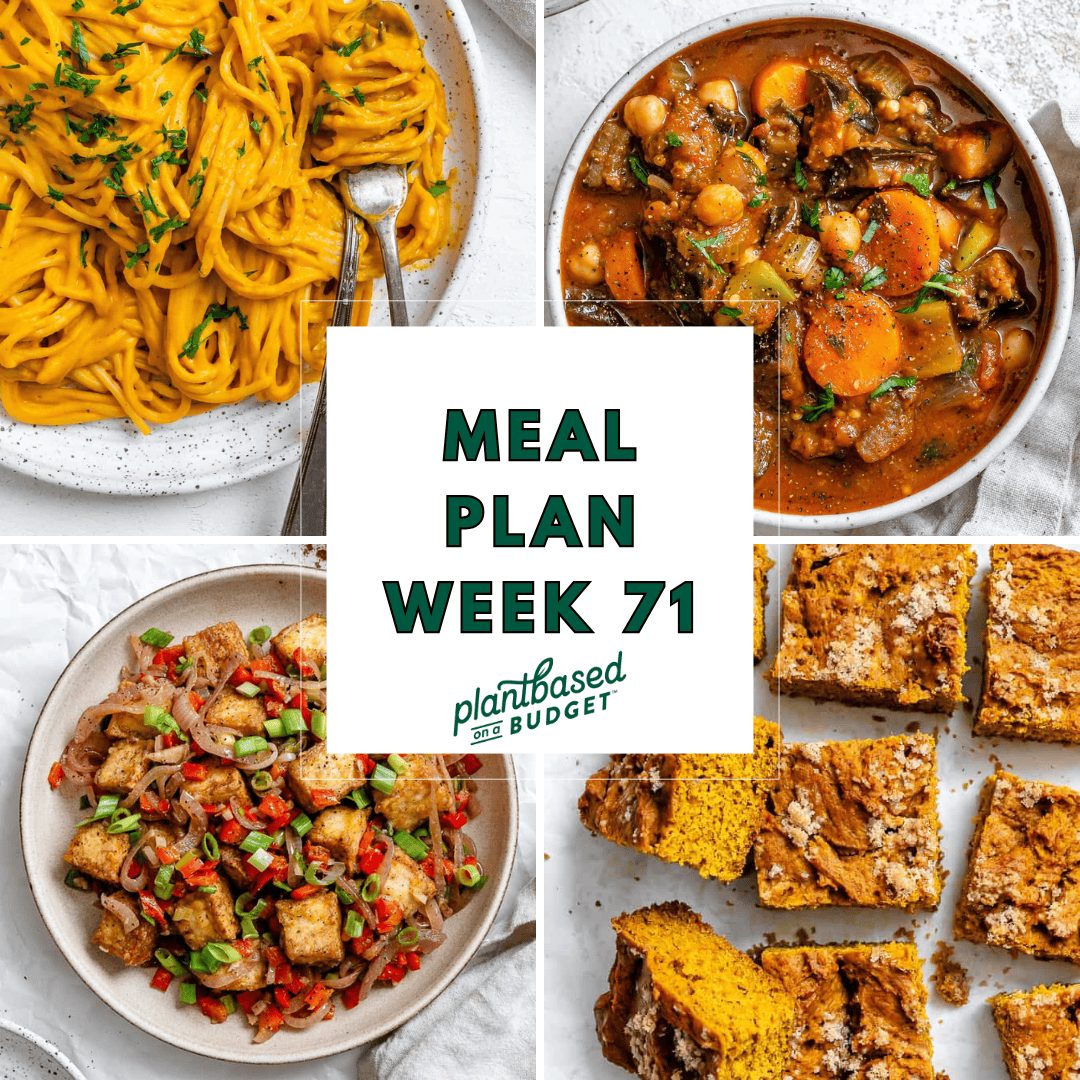 Week 71 Meal Plan