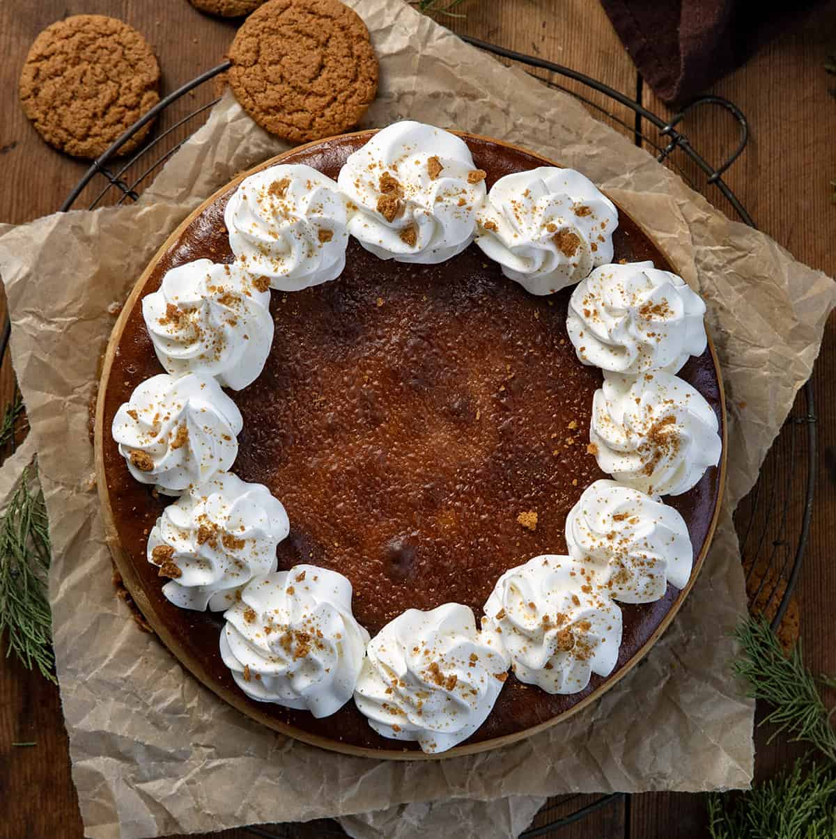Gingerbread Cheesecake