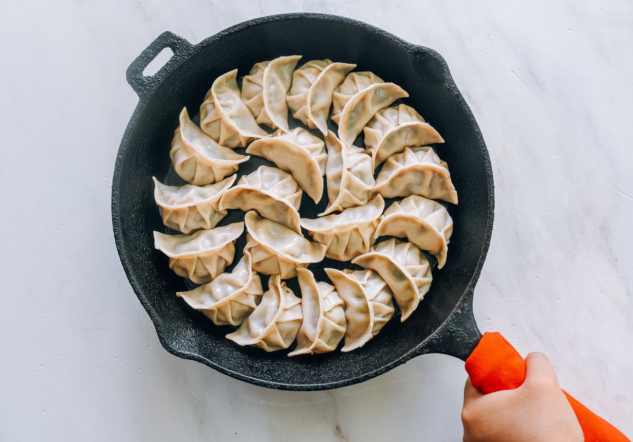 How to Cook Frozen Dumplings (Instructions & Video) - The Woks of Life