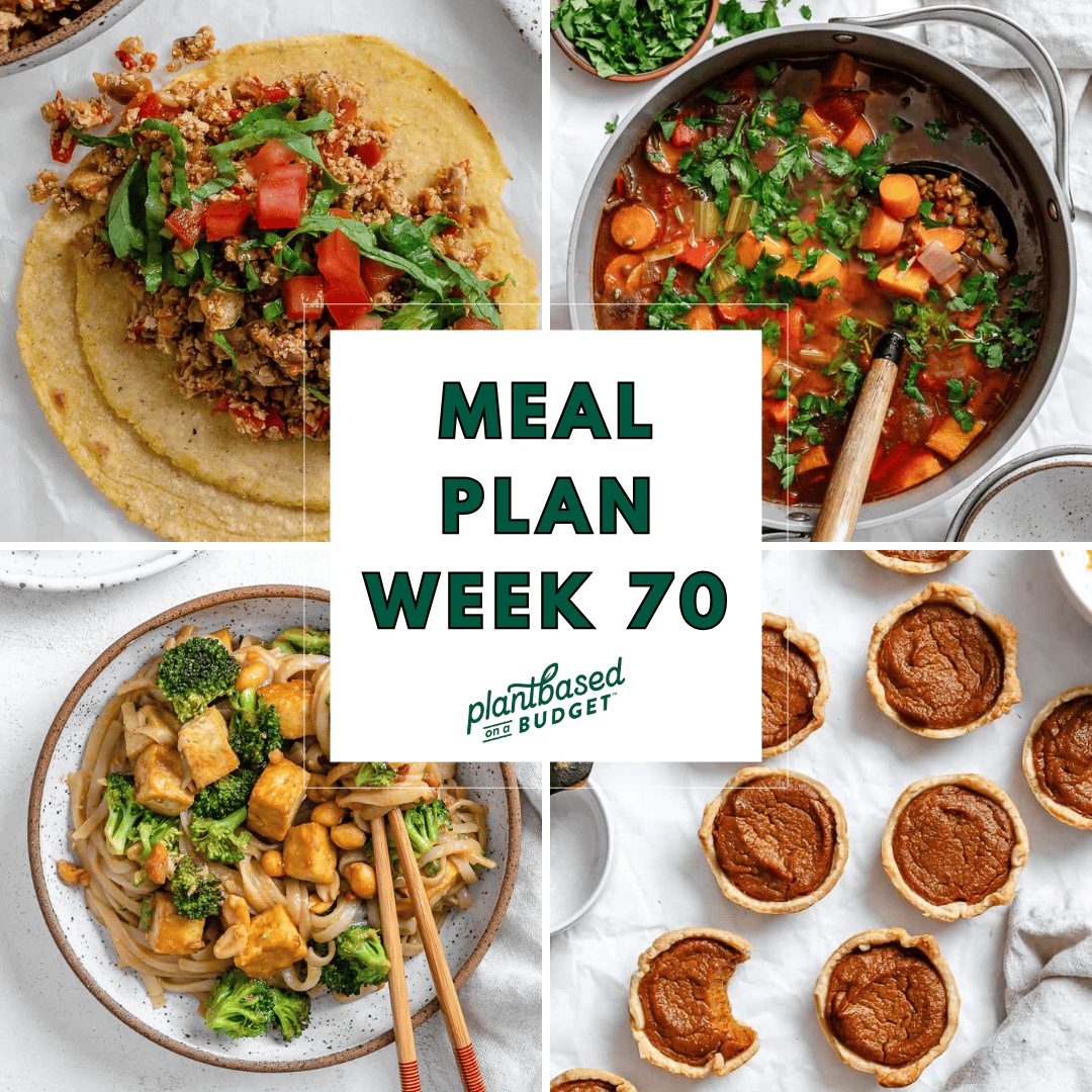Week 70 Meal Plan